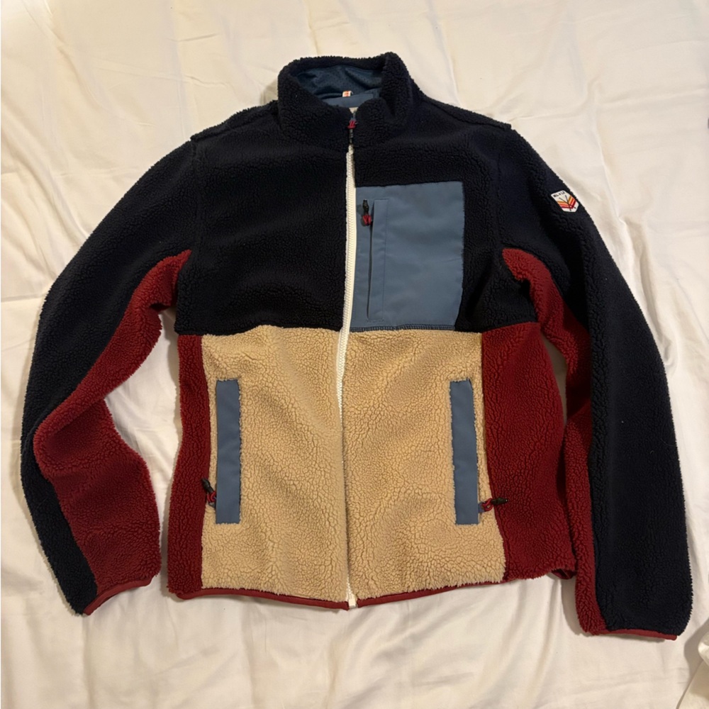 Marine Layer Multicolor Zip-Up Sweater